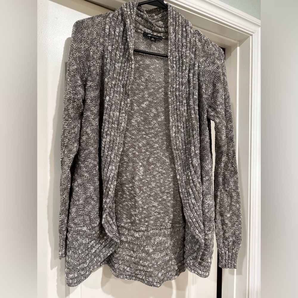 AB Studio Marled Gray Women's Cardigan